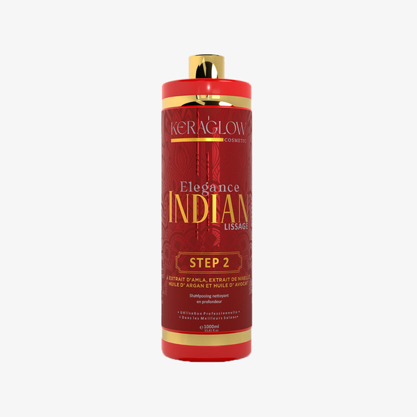 Lissage Indien Kera Glow Elégance Indian 1L step2