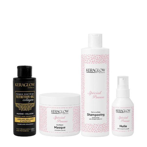 Collagène 120ml + Kit Sans Sulfate (Shampoing + Masque + Sérum)