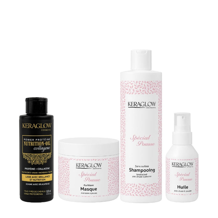 Collagène 120ml + Kit Sans Sulfate (Shampoing + Masque + Sérum)